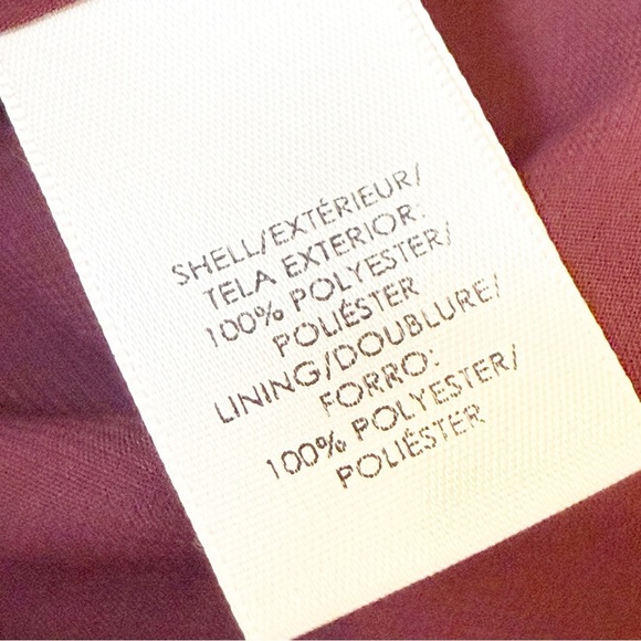 Ann Taylor Pink Ruffled Cut Out Blouse 3/4 Sleeve - Picture 5 of 5